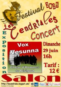 CONCERT VOX VESUNNA - Église de SALON-de-VERGT @ Église de Salon-de- Vergt